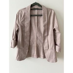 Soft pale lavender blazer sports coat